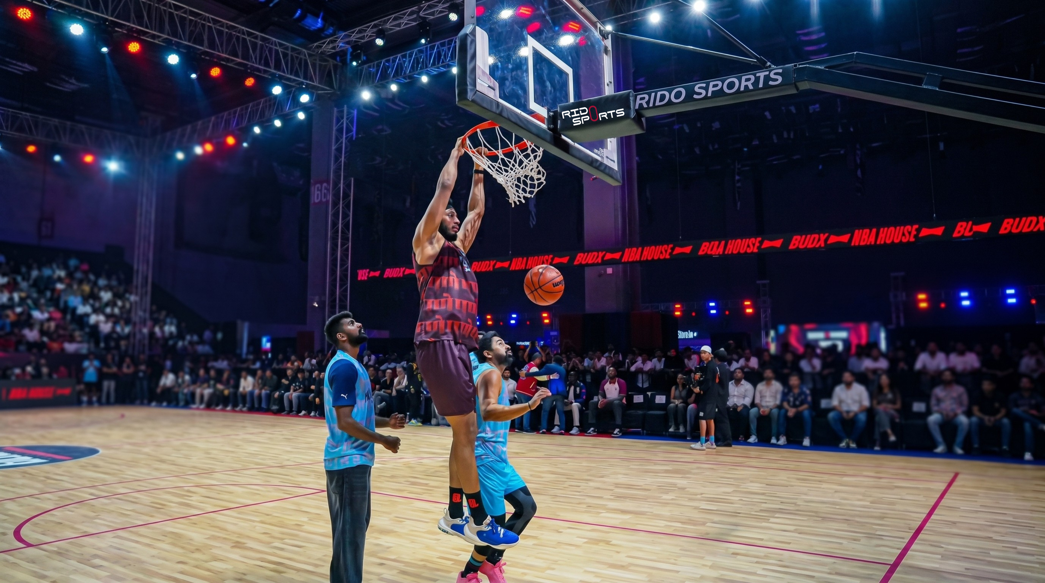 Rido Sports basketball court installation